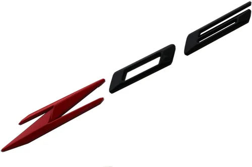 Vista 2 de 2 emblemas C8 Z06 laterales de repuesto para GM Chevrolet C8 Corvette 85623536 2020-2022 (negro/rojo)