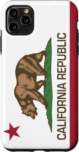 Vista 13 de Funda con la bandera de California para iPhone 17