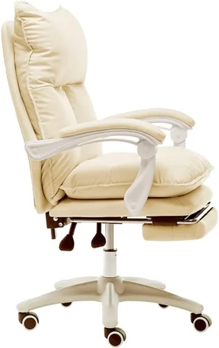 Vista 6 de Big and Tall Executive,400Lbs High Back Desk Chair Bonded Leather Executive Chair Adjustable Height Pu Leather Task Chair Rolling Swivel Chair