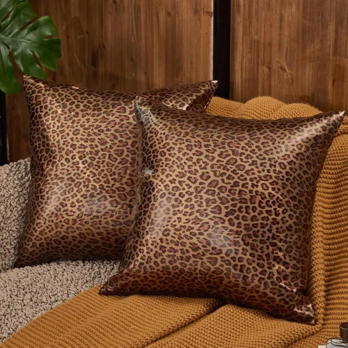 Vista 11 de EUCIOR Almohada Decorativa, Fundas de Almohada de Oro 16x16, Fundas de Almohada Decorativas Modernas Metálicas Brillantes, Fundas de Almohada