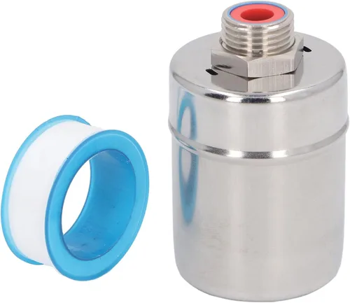 Vista 6 de Válvula de flotador de agua de acero inoxidable 304, sistema de control de nivel completamente automático, DN15 con puerto de entrada superior