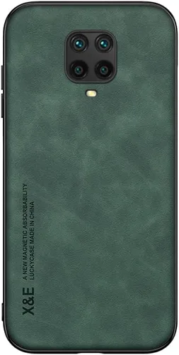 Vista 4 de Kepuch Silklike - Funda para Redmi Note 9S/Pro/Pro Max, Poco M2 Pro, color negro, magnético, poliuretano + PC, funda para teléfono