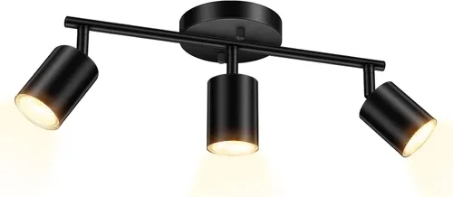 Vista 18 de BoostArea Kit de Iluminación de Riel LED de 2 Luces, Blanco Iluminación de Focos de Techo de 2 Vías, Cabezal de Luz Flexiblemente Giratorio