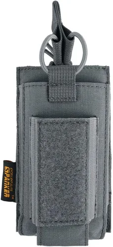 Vista 10 de EXCELENTE ELITE SPANKER - Funda de munición de tipo MOLLE con parte superior abierta, individual/doble/triple, para cargadores elásticos de rifle M4