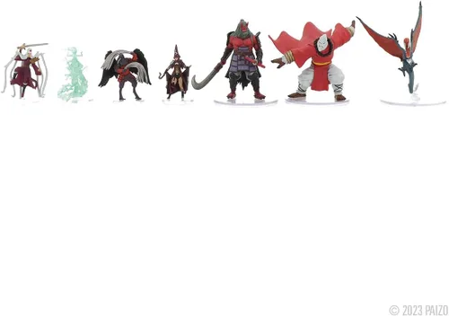 Vista 4 de WizKids Pathfinder Battles: Fists of The Ruby Phoenix - Juego de cajas de maestros de artes marciales