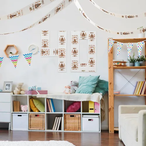 Vista 4 de Regalos de 40 cumpleaños para mujeres, hombres, ella, él - Feliz papel higiénico de broma - Decoraciones de 40 cumpleaños, suministros de fiesta