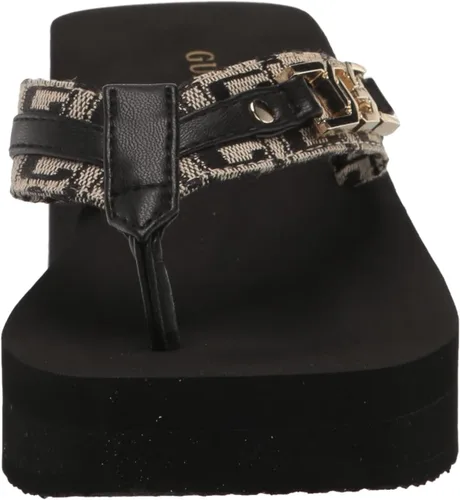 Vista 2 de GUESS Sandalias de cuña Ediva para mujer