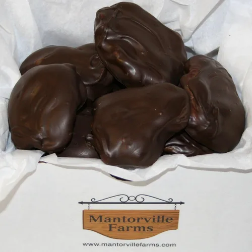 Vista 2 de Racimos de caramelo de nuez y chocolate negro (4 libras)