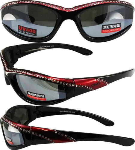 Vista 5 de Global Vision Eyewear Marilyn 11 - Gafas de montar para mujer con lentes de espejo flash