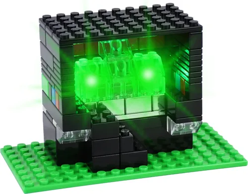 Vista 10 de E-Blox Stories Blox Builder - The City - Bloques de construcción con luz LED para niños a partir de 8 años (EBS-City)