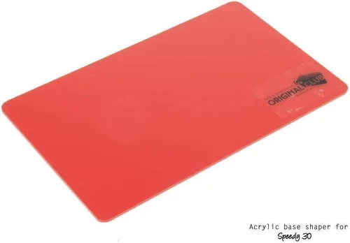 Vista 7 de Base de acrílico Shaper con medio color rojo transparente para bolsos de diseñador (envío expreso)