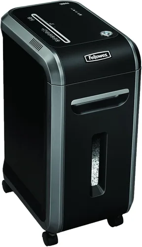 Vista 6 de Fellowes Powershred 4609001 Trituradora de alta potencia, con capacidad de hasta 14 hojas de 99 ms, de micro-cortes, con reversa automática.