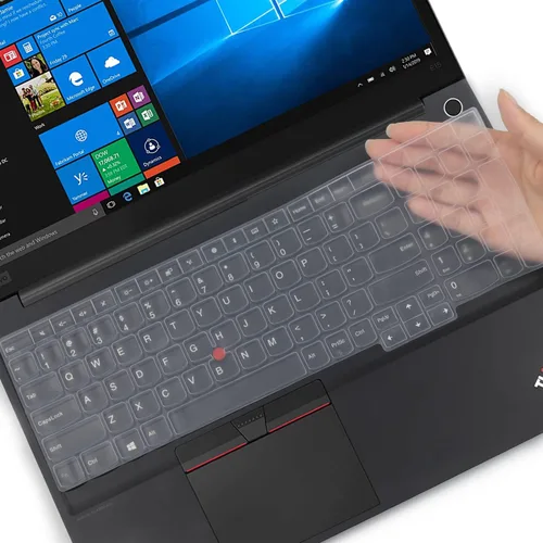 Vista 12 de Funda de teclado para Lenovo ThinkPad E15 Gen 4/3/2, ThinkPad L15 Gen 2/1, ThinkPad T15 T15p T15g P15s P15s P15v Gen 3/2/1, ThinkPad E580 E590 E595