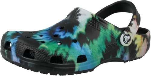 Vista 4 de Crocs - Zuecos clásicos de teñido anudado unisex para adultos