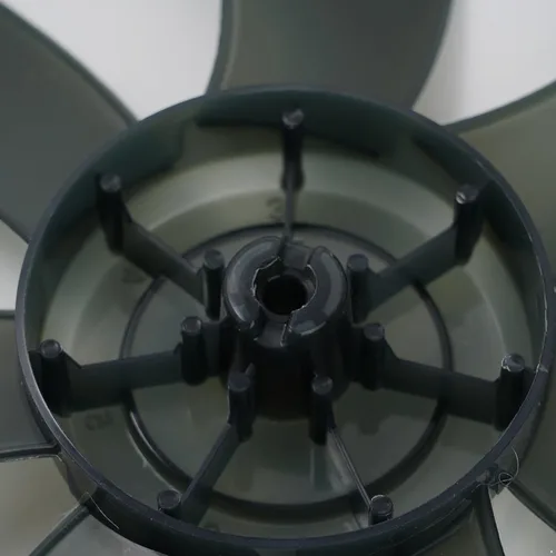 Vista 4 de Freebily Reemplazo universal de plástico de 5/7 hojas con cubierta de tuerca para ventilador de pie de 16 pulgadas, ventilador de mesa, ventilador