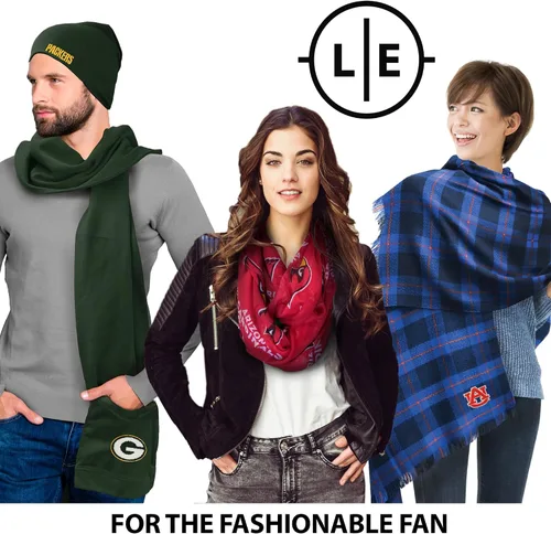 Vista 6 de Littlearth NFL Sheer Infinity Scarf - Officially Licensed Teams