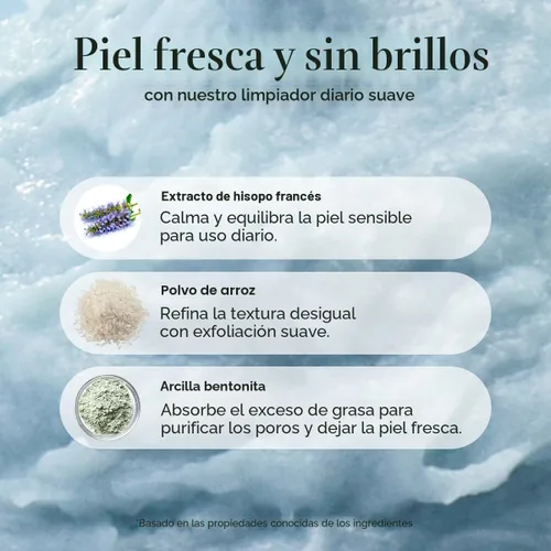 Vista 5 de ARENCIA Exfoliante y Limpiador Facial Profundo Iluminador de Hisopo - Todos los Tipos de Piel, Para Filamentos Sebáceos y Puntos Negros (1.76 oz)