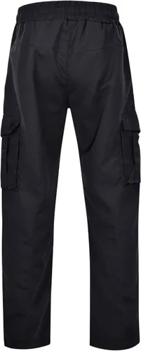 Vista 5 de Pantalones cargo para hombre, pantalones cargo para hombre, pantalones deportivos casuales de algodón, holgados, rectos, con bolsillos