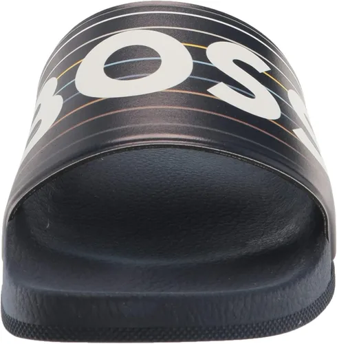 Vista 2 de BOSS Mens Bold Logo Slide Sandals