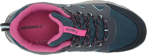 Vista 5 de Merrell Botas de senderismo impermeables Oakcreek de encaje medio para niños