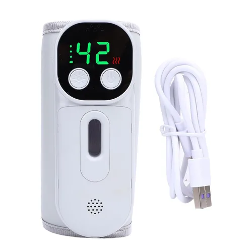 Vista 6 de GOTOTOP Calentador de biberones inalámbrico, calentador de leche portátil de 18 W, recargable de 8000 mAh, ideal para viajes y uso doméstico