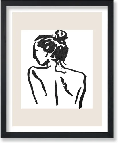 Vista 175 de Poster Master Faces Poster - Retro Women Print - Portrait Art - Sketch Illustration - Abstract Artwork - Woman Design - Chic Boho Design - Great