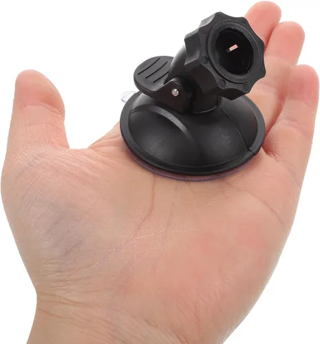Vista 4 de Car Dashboard Cam Mount Suction Cup Holder with 360° Ball Head Base for Windshield, High Temperature Resistant Car Camera Mounting System for