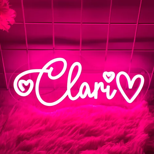 Vista 11 de Letrero de neón personalizado para decoración de pared, letrero de neón personalizable con nombre de neón LED, decoración de dormitorio, letrero