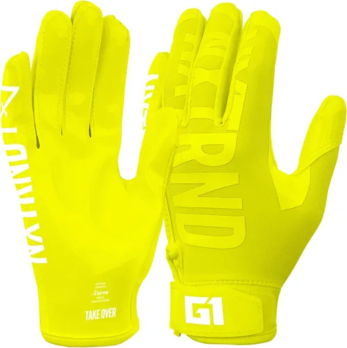 Vista 7 de Nxtrnd G1 - Guantes de fútbol juvenil, guantes receptores adhesivos para niños
