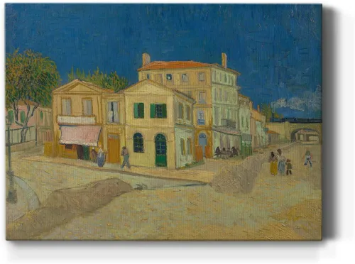 Vista 40 de Renditions Gallery Vincent Van Gogh Impreso Flores de almendra, famosa reproducción de pintura, lienzo de alta calidad envuelto en galería, listo
