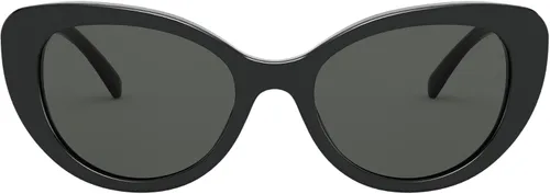 Vista 3 de Versace Woman Sunglasses Black Frame, Dark Grey Lenses, 54MM