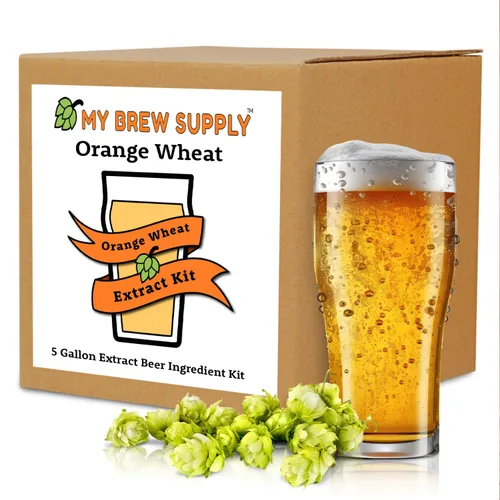 Vista 16 de My Brew Supply Kit de extracto doble IPA Hazy Juicy Double IPA Extracto de malta seca pálido, trigo y Pilsen, azúcar de maíz, avena en copos