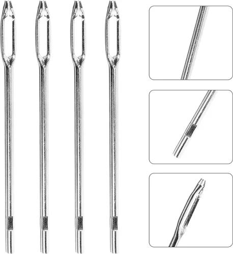 Vista 9 de iplusmile Kit de enchufe de neumático de automóvil, 4 piezas, kit de enchufe de neumático automotriz, kit de reparación de neumáticos automotriz