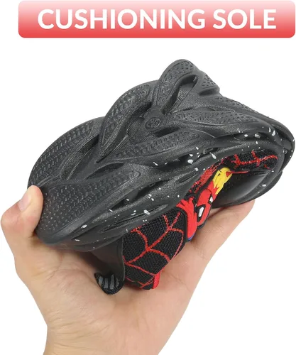 Vista 5 de Zapatillas iluminadas LED de dibujos animados para deportes al aire libre y correr con diseño transpirable