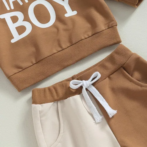 Vista 7 de Mamas - Ropa para niños pequeños, sudadera con capucha para otoño e invierno