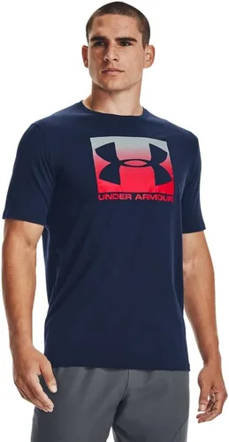 Vista 15 de Under Armour Camiseta UA Boxed Sportstyle para hombre (004) negro/amarillo de alta visibilidad