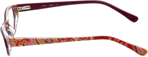 Vista 3 de Vera Bradley Designer Eyeglasses Isabella RFZ in Frambuesa-Fizz 2.008in DEMO LENS