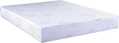 Vista 3 de AC Pacific Herbal Fusion Collection - Colchón de espuma viscoelástica de poliéster con infusión de té verde, fabricado en Estados Unidos, Full