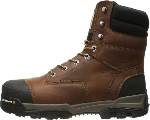 Vista 8 de Carhartt Men's Ground Force 8-inch Comp Toe Waterproof Work Boot Cme8355 Industrial