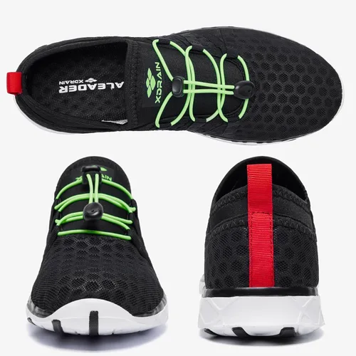 Vista 134 de ALEADER - Zapatillas acuáticas de secado rápido para hombre