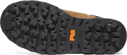 Vista 4 de Timberland PRO botas de trabajo para hombre Boondock de 6.0 pulgadas, con puntera suave, impermeables, industriales, Marrón