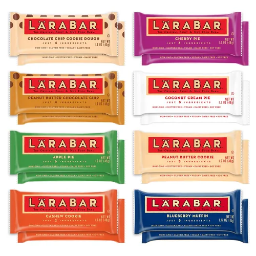 Vista 2 de Larabar - Barras de snack sin gluten, caja variada, veganas, 8 sabores, 1.7 oz, 16
