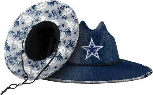Vista 55 de FOCO - Sombrero de paja con logotipo de equipo universitario de NCAA y estampado floral para hombre