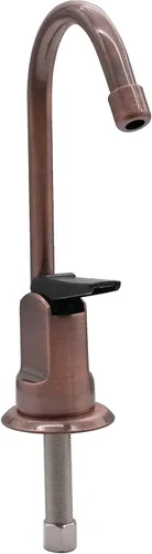 Vista 2 de Westbrass CO127-11 Kit de grifo dispensador de agua fría pura estilo Touch-Flo de 6 pulgadas con unidad de filtro en línea debajo del fregadero y 2