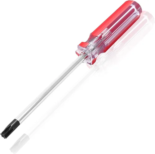 Vista 17 de Bonsicoky Destornillador Torx T6 con Punta Magnética y Empuñadura de Plástico, Destornillador Torx para Reparación de Computadoras