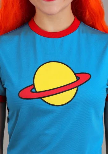 Vista 8 de Disfraz de Chuckie para Mujer de Nickelodeon Rugrats Multicolor