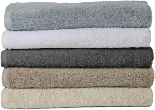 Vista 21 de Coyuchi Cloud Loom - Toallas orgánicas, juego de 6 piezas (blanco alpino)