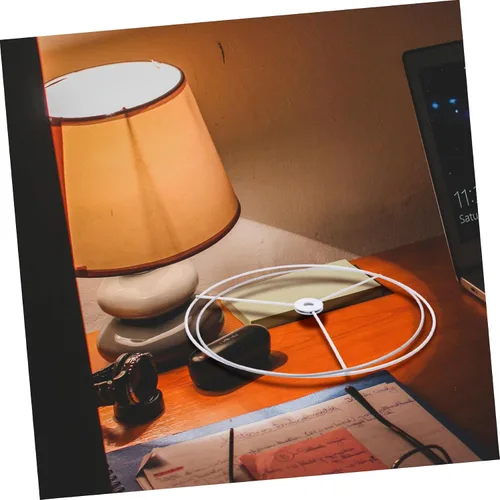 Vista 2 de Uonlytech Marco de luz de techo para lámpara de bricolaje, soportes para pantalla de lámpara, accesorios de luz