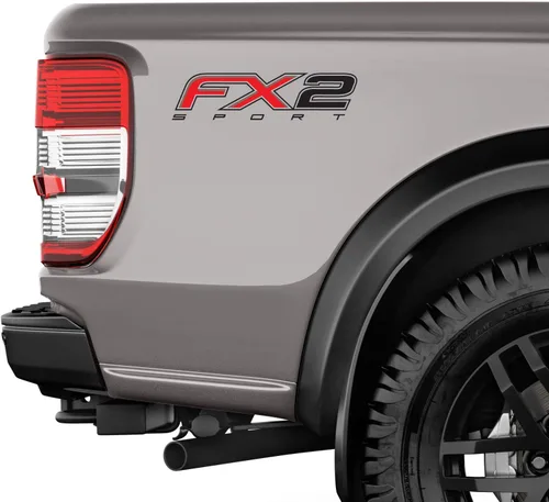 Vista 7 de FX2 - Calcomanías deportivas F para camión, 4 x 4, lado de la cama (juego de 2)