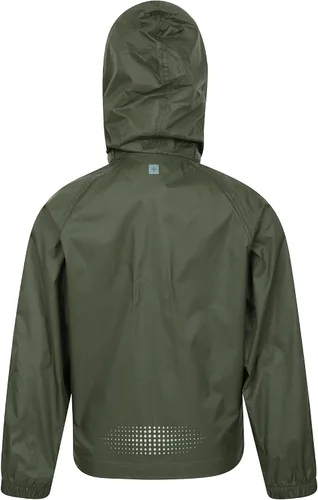 Vista 3 de Mountain Warehouse Chaqueta Pakka impermeable para niños - Capucha ajustable